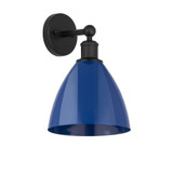 Plymouth Dome 1 Light Steel Wall Sconce by Innovations - 616-1W-PLYM-75