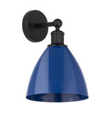 Plymouth Dome 1 Light Steel Wall Sconce by Innovations - 616-1W-PLYM-75