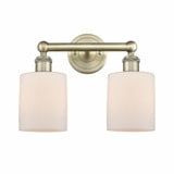 Cobbleskill 2 Light Vanity Light 14 Inch Wide by Innovations - 616-2W-COB