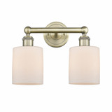 Cobbleskill 2 Light Vanity Light 14 Inch Wide by Innovations - 616-2W-COB