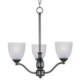 Stefan 3 Light Medium Chandelier by Maxim 10064FTSN - 10064FT