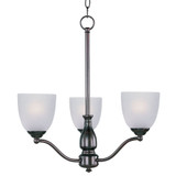 Stefan 3 Light Medium Chandelier by Maxim 10064FTSN - 10064FT