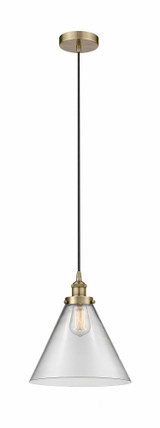 Cone 1 Light Medium Pendant by Innovations 616-1PH-G4L-L - 616-1PH-G4L-L