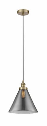 Cone 1 Light Medium Pendant by Innovations 616-1PH-G4L-L - 616-1PH-G4L-L