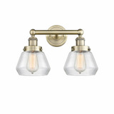 Fulton 2 Light Vanity Light 15.5 Inch Wide by Innovations - 616-2W-FUL