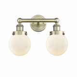 Beacon 2 Light Vanity Light 15.5 Inch Wide by Innovations - 616-2W-BE
