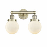Beacon 2 Light Vanity Light 15.5 Inch Wide by Innovations - 616-2W-BE