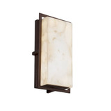 Alabaster Rocks Avalon Outdoor Wall Mount 12 Inch Tall by Justice Design - ALR-7562W