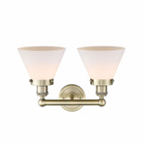 Cone 2 Light Vanity Light 16.75 Inch Wide by Innovations - 616-2W-CON