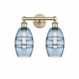 Vaz 2 Light Vanity Light 14.88 Inch Wide by Innovations - 616-2W-G557-6