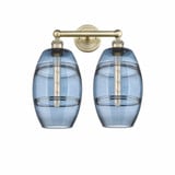 Vaz 2 Light Vanity Light 17 Inch Wide by Innovations - 616-2W-G557-8