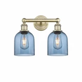 Bella 2 Light Industrial Vanity Light 14.5 Inch Wide by Innovations - 616-2W-G558-6