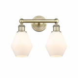 Cindyrella Two Light Vanity Light 15 Inch Wide by Innovations - 616-2W-CID