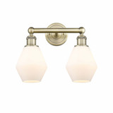 Cindyrella Two Light Vanity Light 15 Inch Wide by Innovations - 616-2W-CID