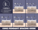 Edison 1 Light Cone Small Pendant by Innovations - 616-G44-108