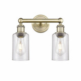 Clymer 2 Light Art Deco Vanity Light by Innovations - 616-2W-G80