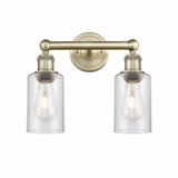 Clymer 2 Light Art Deco Vanity Light by Innovations - 616-2W-G80