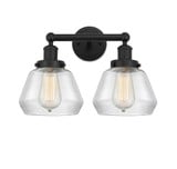 Fulton 2 Light Vanity Light 16 Inch Wide by Innovations - 616-2W-G17