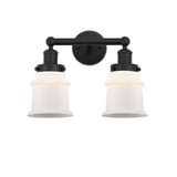 Canton 2 Light Industrial Vanity Light 14.25 Inch Wide by Innovations - 616-2W-G18S