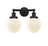 Beacon 2 Light G20 Vanity Light 15.5 Inch Wide by Innovations - 616-2W-G20-6