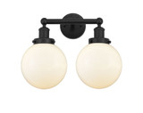 Beacon 2 Light G20 Industrial Vanity Light 15.5 Inch Wide by Innovations - 616-2W-G20-8