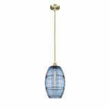Vaz 1 Light Small Stem Hung Pendant 18 Inch Tall by Innovations - 616-1S-G557-10