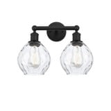 Waverly 2 Light Industrial Vanity Light 15 Inch Wide by Innovations - 616-2W-G362