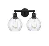 Waverly 2 Light Industrial Vanity Light 15 Inch Wide by Innovations - 616-2W-G362