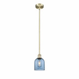 Bella 1 Light Industrial Mini Stem Hung Pendant 9 Inch Tall by Innovations - 616-1S-G558-6