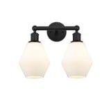 Cindyrella 2 Light Vanity Light 15 Inch Wide by Innovations - 616-2W-G65-6
