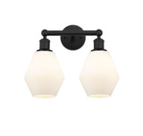 Cindyrella 2 Light Vanity Light 15 Inch Wide by Innovations - 616-2W-G65-6