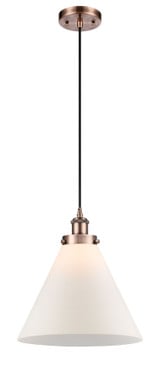 Cone 1 Light Medium Pendant by Innovations 916-1P-G4-L-L - 916-1P-G4-L-L