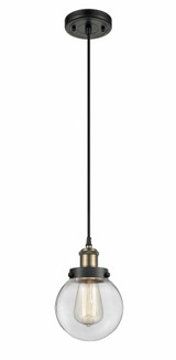Beacon 1 Light Mini Cord Hung Pendant 6 Inch Length by Innovations - 916-1P-G20-6