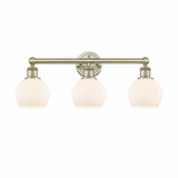 Athens 3 Light Industrial Vanity Light 24 Inch Wide by Innovations - 616-3W-A