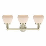 Fulton 3 Light Industrial Vanity Light 24.75 Inch Wide by Innovations - 616-3W-FUL