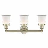 Canton 3 Light Bell Shape Vanity Light 23.25 Inch Wide by Innovations - 616-3W-CAN