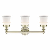 Canton 3 Light Bell Shape Vanity Light 23.25 Inch Wide by Innovations - 616-3W-CAN