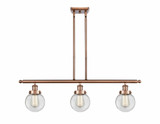Beacon 3 Light Oversized Stem Hung Island Pendant by Innovations - 916-3I-G20-6