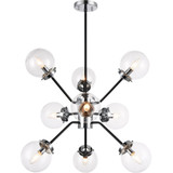 Maru 9 Light Large Chandelier by Matteo - C72309