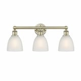 Castile 3 Light Vanity Light 46 Inch Wide by Innovations - 616-3W-CAS