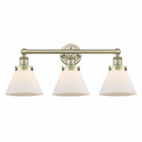 Cone 3 Light Industrial Vanity Light 25.75 Inch Wide by Innovations - 616-3W-CON