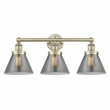Cone 3 Light Vanity Light 24.5 Inch Wide by Innovations - 616-3W-CONE2