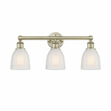 Brookfield 3 Light Industrial Vanity Light by Innovations - 616-3W-BR