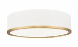 Bradley 40W 1 LED Flush Mount 4 Inch Tall and 16 Inch Wide By Z-Lite - 1018F16