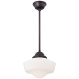 1 Light Medium Pendant 12.25 Inch Tall by Minka Lavery - 2256