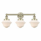 Oxford 3 Light Industrial Vanity Light 24.5 Inch Wide by Innovations - 616-3W-OX