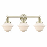 Oxford 3 Light Industrial Vanity Light 24.5 Inch Wide by Innovations - 616-3W-OX