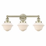 Oxford 3 Light Industrial Vanity Light 24.5 Inch Wide by Innovations - 616-3W-OX