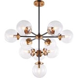 Maru 10 Light Large Chandelier by Matteo - C72310