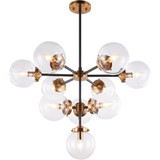 Maru 10 Light Large Chandelier by Matteo - C72310